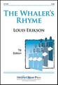 Whaler's Rhyme TB choral sheet music cover